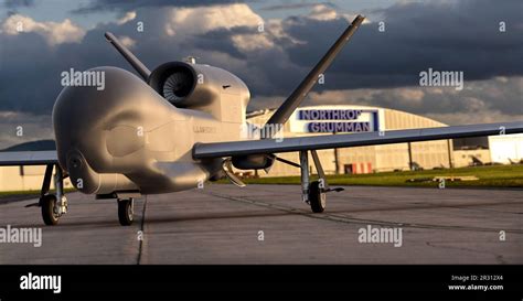 Rq Global Hawk An Unmanned Aerial Vehicle Drone Manufactured By