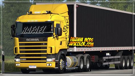 Caminhão Scania Rands 124g Qualificada Mods Para Ets2 V 1 39 X Dalenha Mods