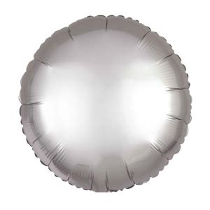 Globo Helio Jumbo Circulo Plata