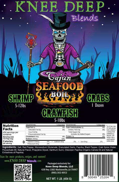 Cajun Seafood Boil Knee Deep Blends