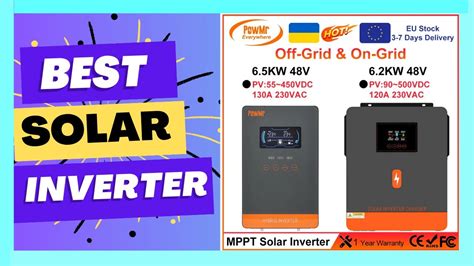 Powmr Kw Kw Kw Kw Off Grid On Grid Inverter V V Youtube