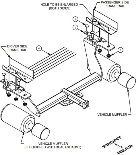 CURT Class 2 Trailer Hitch 1 1 4Inch Receiver Installation Guide