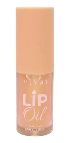 Hidratante Gloss Labial Lip Oil Vivai Diversos Sabores Aroma MercadoLivre