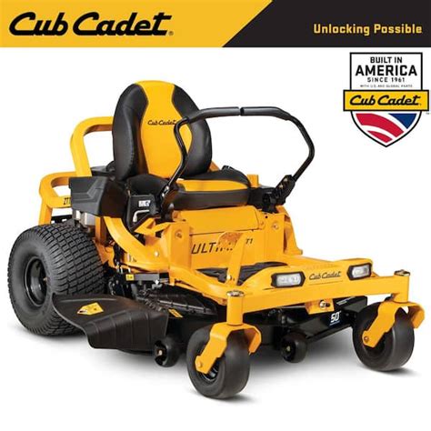 Reviews For Cub Cadet Ultima ZT1 50 In Fabricated Deck 23HP V Twin