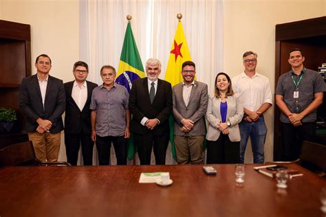 Governador Gladson Cameli recebe presidente do Comitê Técnico de Meio