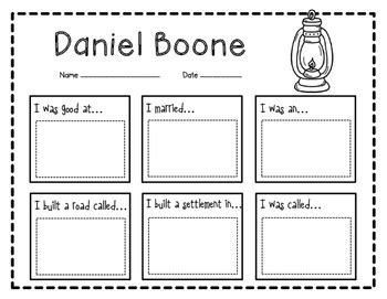 Daniel Boone for Kids! by The Creative Coach-April Teal | TpT