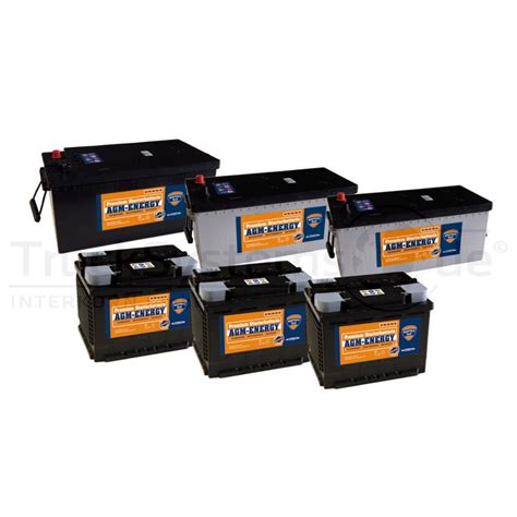 Starterbatterie AGM ENERGIE 100Ah - AGM 100 - 4251116603685 - AGM100 ...