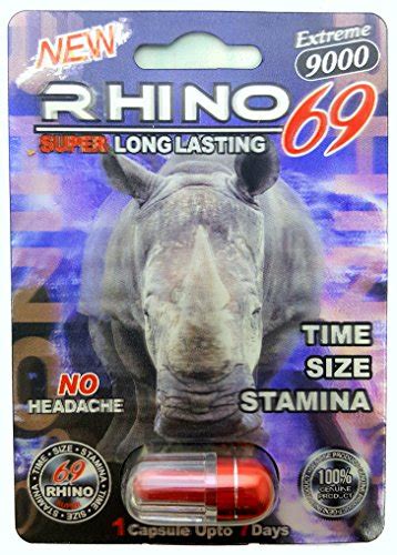 Buy Rhino 69 Extreme 9000 All Natural Male Enhancement Sex Pills Time