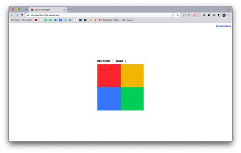 Github Yasinelbuzreact Choose The Right Game A Color Guessing Game