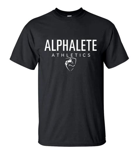 New Spring Summer Alphalete Printed T Shirt Men'S Slim Short Sleeve O Neck Clothing Hip Hop ...