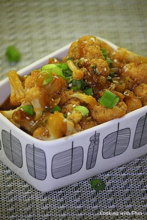 Cauliflower In Soy And Hoisin Sauce Cooking With Thas Smart Cooking Smart Living