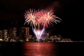 Waikiki Friday Night Fireworks Cruise. Best view on the water!