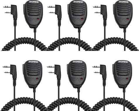 Amazon Baofeng Pack Uv R Speaker Microphone Handheld Mic Ptt