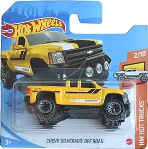 Amazon Hot Wheels Chevy Silverado Off Road Hw Hot Trucks