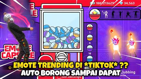 Event Emote Capsul Emote Trend Di Tiktok Auto Borong Sampai Dapat