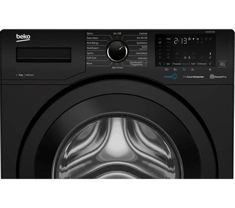 7151841600 BEKO Pro RecycledTub WEX840530B Bluetooth 8 Kg 1400 Spin