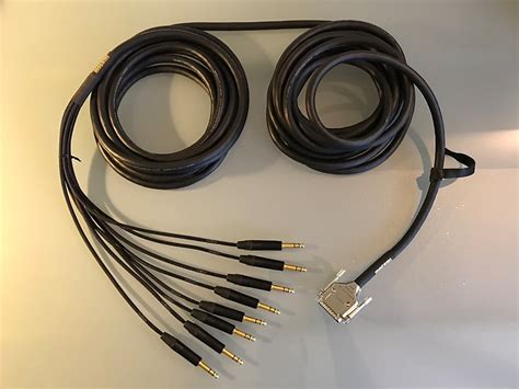 Mogami Gold 8 Channel DB25 To 1 4 TRS Analog Snake Cable Reverb