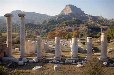 Ancient City Sardis Stock Photo - Download Image Now - Ancient, Ancient Civilization, Antique ...