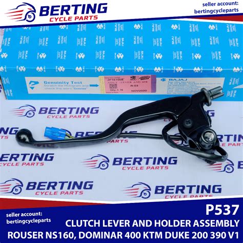 CLUTCH LEVER AND HOLDER ASSEMBLY Rouser NS160 Dominar 400 KTM Duke 200