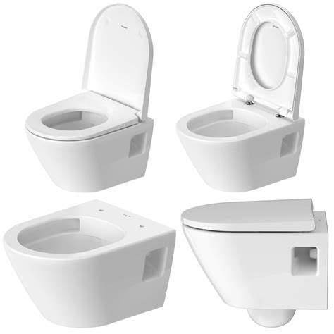 Duravit D Neo Compact Wall Mounted Rimless Wc Pan