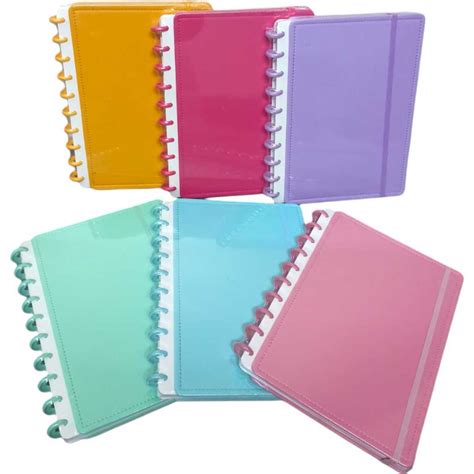 Caderno Inteligente Discos Capa Lisa Cor B X Cm Basic Tipo