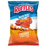 Calories In Potato Chips Cheddar Sour Cream Flavored Flamin Hot From Ruffles