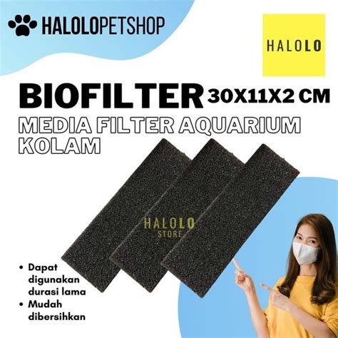 Jual Busa Biofill Hitam Media Filter Aquarium Aquascape Hidroponik Di