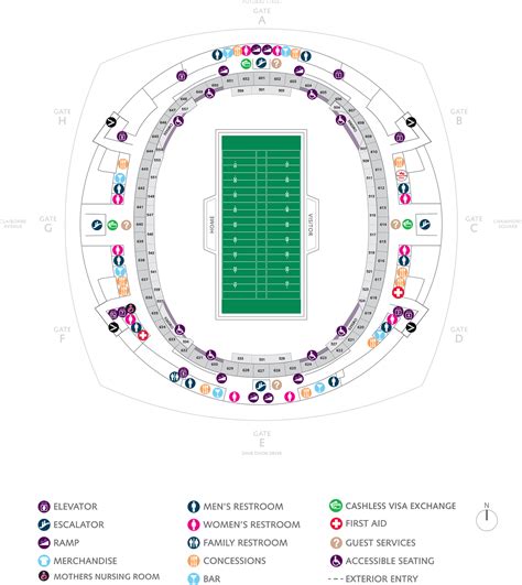 Saints Superdome Seating Chart Elcho Table