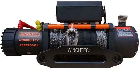 Winchtech 6100KG Elektrische Lier 12V Winch Aanhangwagen Lier