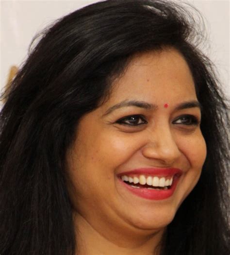 Telugu Singer Sunitha Latest Oily Face Close Up Photos Tollywood Stars