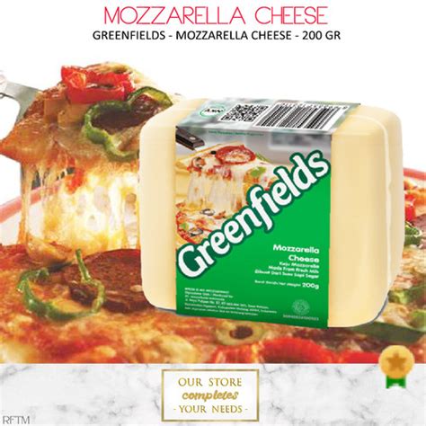 Jual GREENFIELDS MOZZARELLA CHEESE KEJU PIZZA MOZZARELLA CHEESE BLOCK