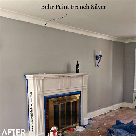 Behr French Silver Living And Dining Rooms Behr Gray Paint Grey