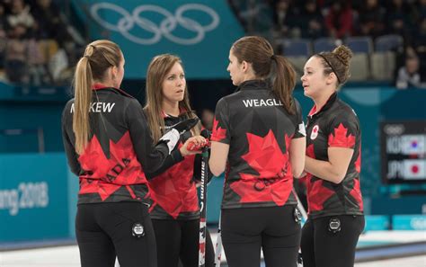 Canada Drops Third Straight Game In Women S Curling Team Canada Official Olympic Team Website