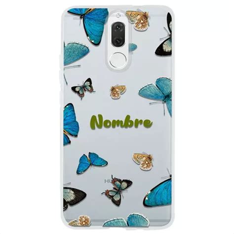 Funda Para Huawei Mariposas Personalizada Con Nombres Env O Gratis