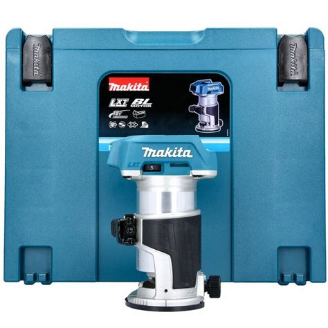 Makita Drt50zj 18V Lxt Li Ion Brushless Router Trimmer With Makpac