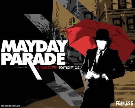 Mayday Parade Wallpapercartoonfontumbrellagraphic Design