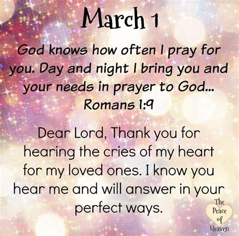 Pin By Redman Elsa On Peace Of Heaven Christian Affirmations March