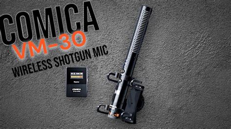 Comica VM 30 Wireless Shotgun Mic YouTube