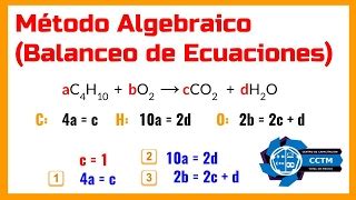 Calculadora De Ecuaciones Quimicas Metodo Algebraico Freeteenbys