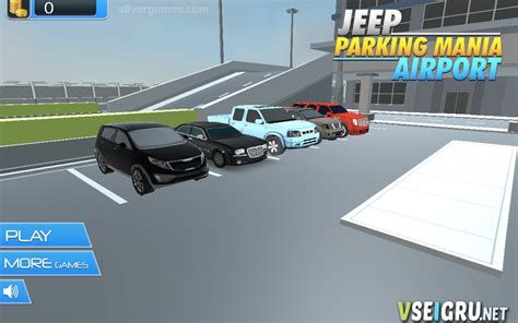 Jeep Parking Mania Airport - Play Online on SilverGames 🕹️