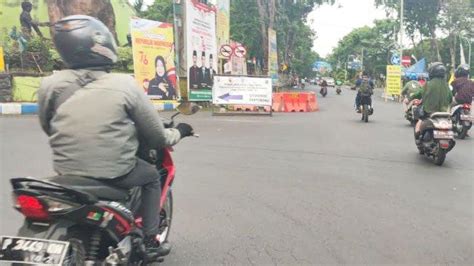 Sejumlah Ruas Jalan Di Kota Probolinggo Kembali Dibuka Polisi Ajak