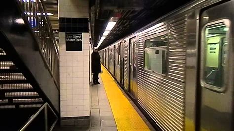 Mta New York City Subway Euclid Avenue Bound R C Local Train Jay