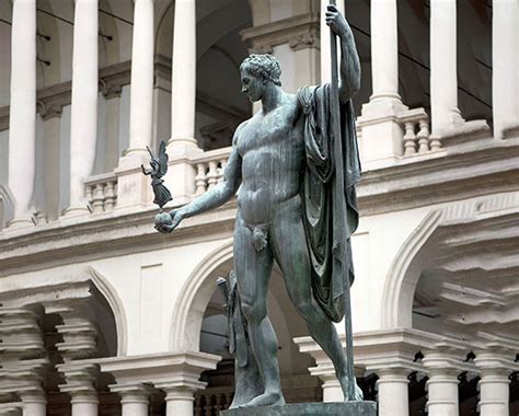 italy bronze napoleone statue factory supply