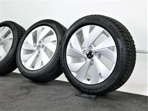 VW GOLF 8 VIII 17 Inch Original Belmont Rims Winter Wheels New DOT20