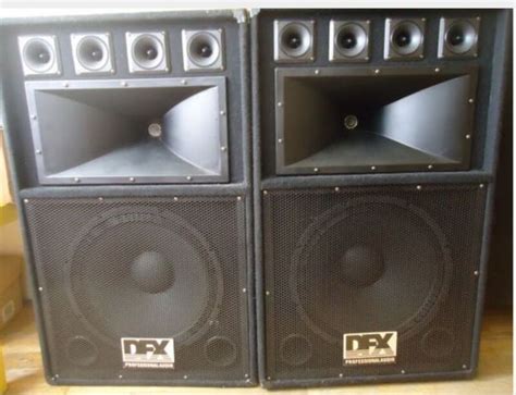 Dfx Professional Audio Speakers For Sale In San Jose Ca Offerup