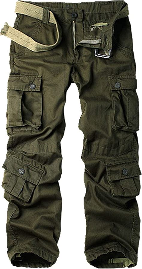 U A Pantalon Cargo Militaire En Coton Pour Hommes Pantalon De Combat De