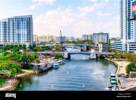 Scene of Miami city, Florida, USA Stock Photo - Alamy