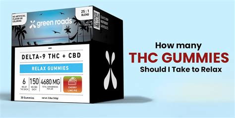 How Many THC Gummies Should I Take to Relax?