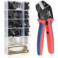 Taiss Dupont Crimping Tool Kit With 600PCS 2 54mm Dupont Connector Kit