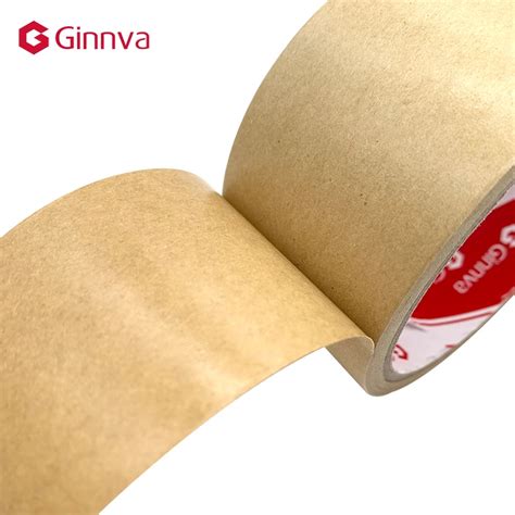 Kraft Paper Gummed Tape Fast Kraft Paper Adhesive Single Sided Hot Melt